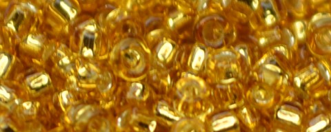 TOHO Size 15/o Round Seed Bead-Topaz Silver Lined. 15T22B-100 (image for) TOHO Size 15/o Round Seed Bead-Topaz Silver Lined. 15T22B-100